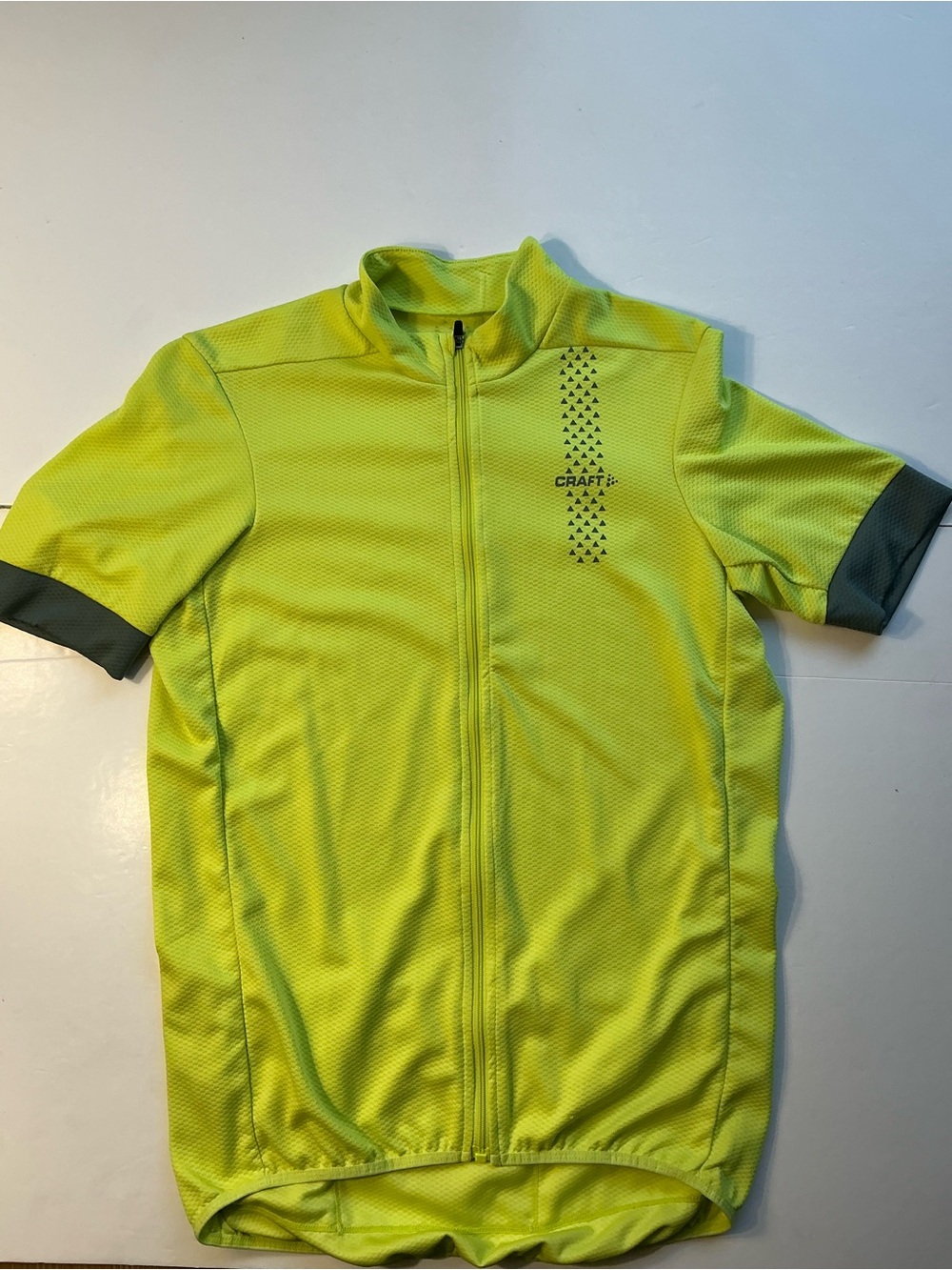 Craft Sportswear Men's Short Sleeve Cycling Jersey - Size Medium